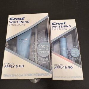 Crest Whitening Emulsions 1 Minute Apply And Go x2